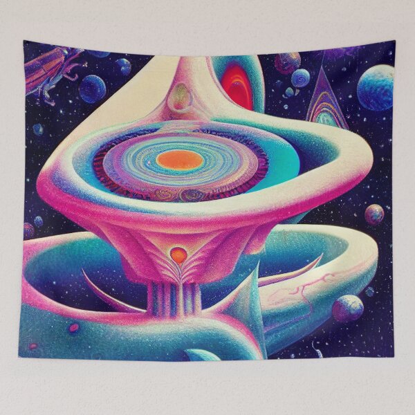 Item preview, The Hidden Place Psychedelic Abstract designed and sold by Groovysheck.