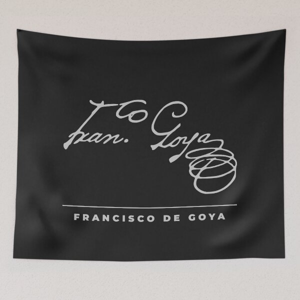 Item preview, Francisco de Goya signature t-shirt designed and sold by CMYKStudio.