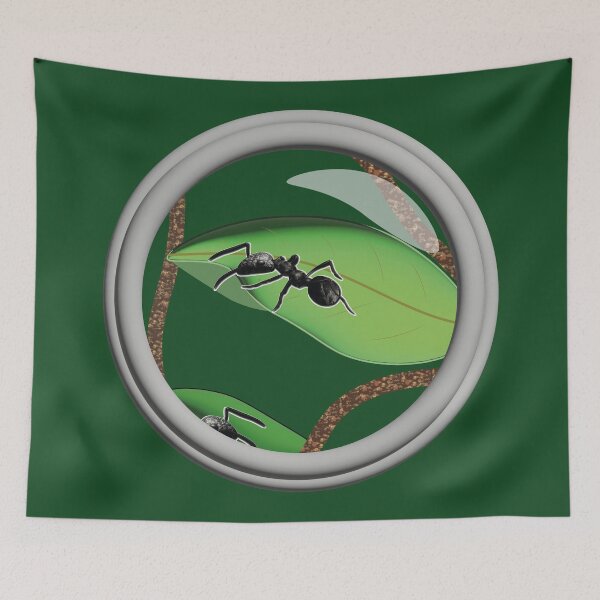 Item preview, An ant under the magnifying glass designed and sold by Nanar1984.