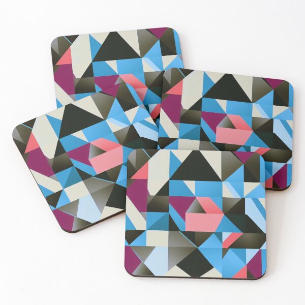 Item preview, Large Geometric Shapes in Calm Natural Colors designed and sold by Evolvity.