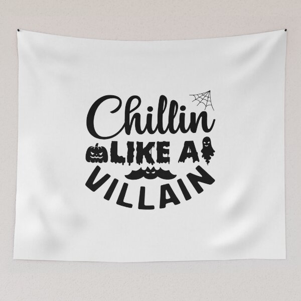 Item preview, Chillin Like A Villain - Halloween designed and sold by ImagesDesigns.