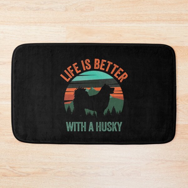 Item preview, Life Is Better With A Husky Vintage Dog Gift  designed and sold by Guarddogdrive.