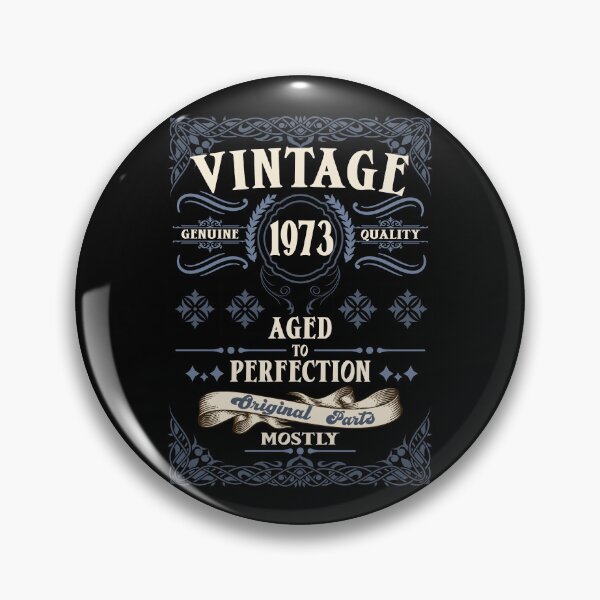 Item preview, Vintage 1973 Genuine Quality Aged to Perfection Original Parts Mostly, Vintage Birthday 1973 designed and sold by orangeblue21.