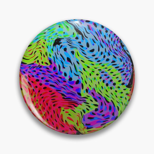 Item preview, Retro Psychedelic Leopard Swirls designed and sold by ArtFabric.