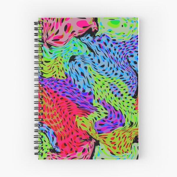 Item preview, Retro Psychedelic Leopard Swirls designed and sold by ArtFabric.