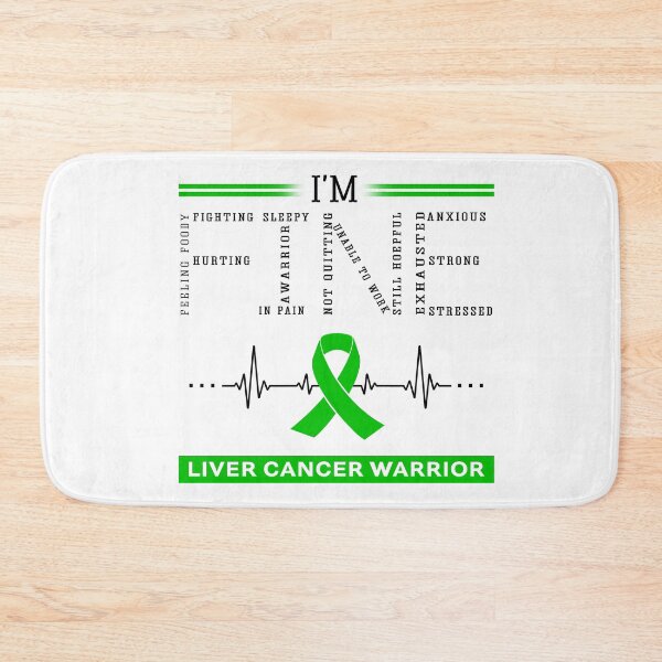 Item preview, I'm Fine Liver Cancer Warrior Support Liver Cancer Awareness Gifts designed and sold by rechardtee.