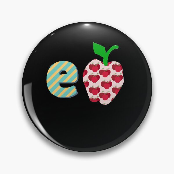 Item preview, E Apple - Funny and Cute Quote designed and sold by Designspot2020.