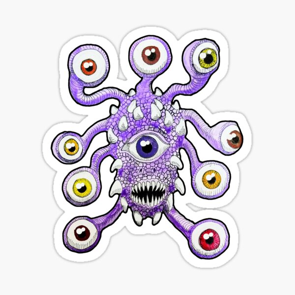 Sticker: Monster Kunstprojekt