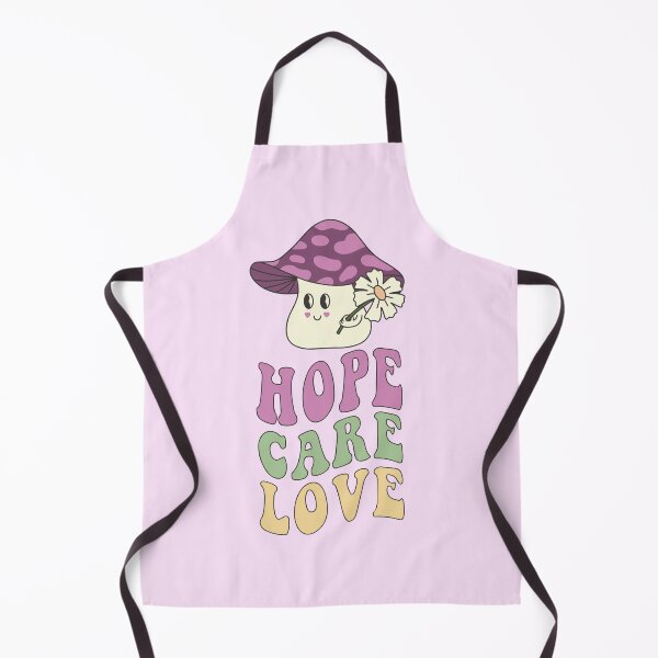 Item preview, Groovy Cute Mushroom Hope Care Love designed and sold by bolimj.