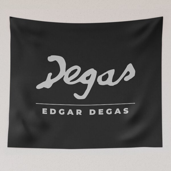 Item preview, Edgar Degas signature t-shirt designed and sold by CMYKStudio.