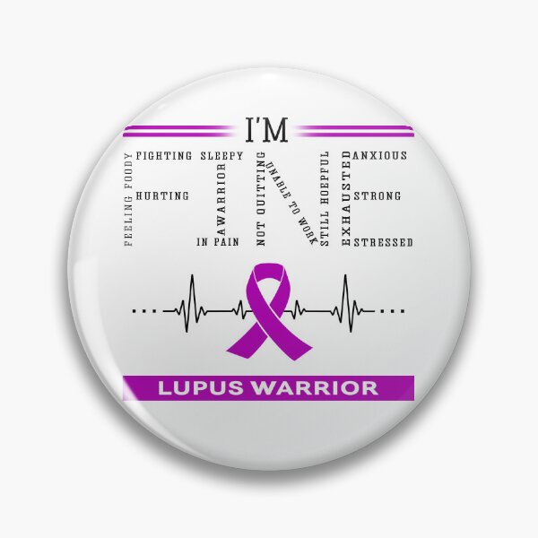Artikelvorschau, Ich bin feine Lupus-Krieger-Stützlupus-Bewusstseins-Geschenke entworfen und verkauft von rechardtee.