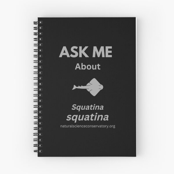 Item preview, Ask Me About Squatina squatina (Angelshark) designed and sold by Discovered.
