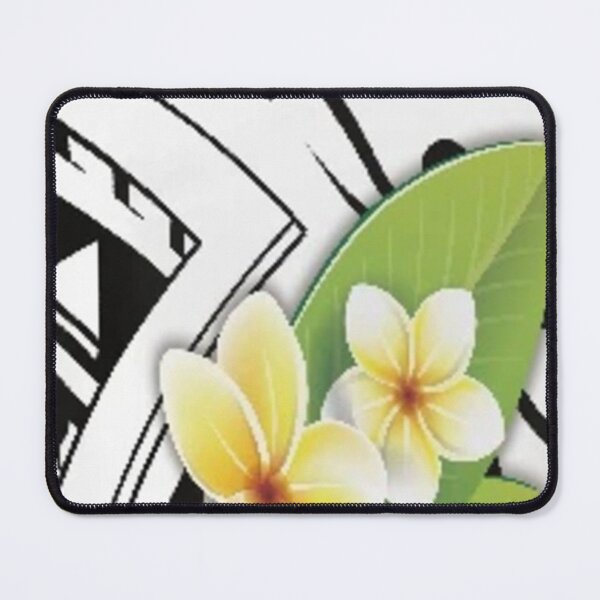 Item preview, Frangipani Flowers Realistic designed and sold by sweetartnc.