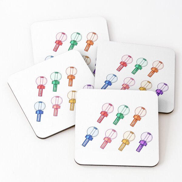Item preview, Enha Member Lightsticks Color Coded Set  designed and sold by starl03t25.