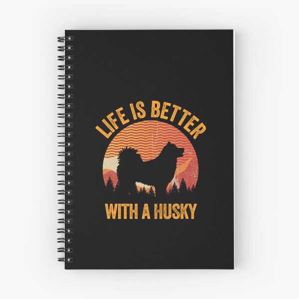 Item preview, Life Is Better With A Husky Vintage Distressed Dog Gift  designed and sold by Guarddogdrive.
