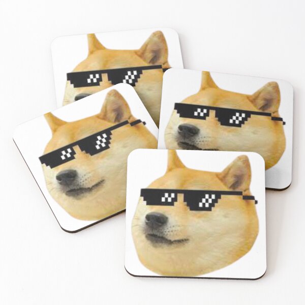 Item preview, Doge with sunglasses meme designed and sold by the-al-foil.