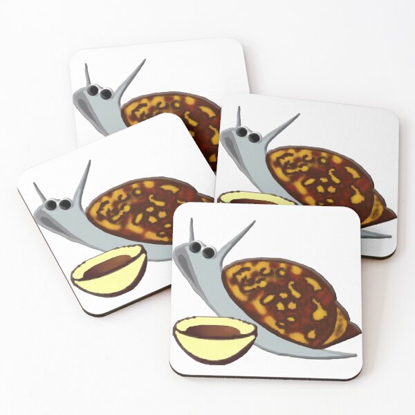 Item preview, Snail with coffee designed and sold by BrachiaST.