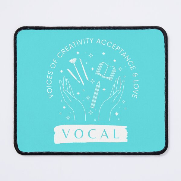 Item preview, VOCAL Teal Logo designed and sold by VOCALatHoward.
