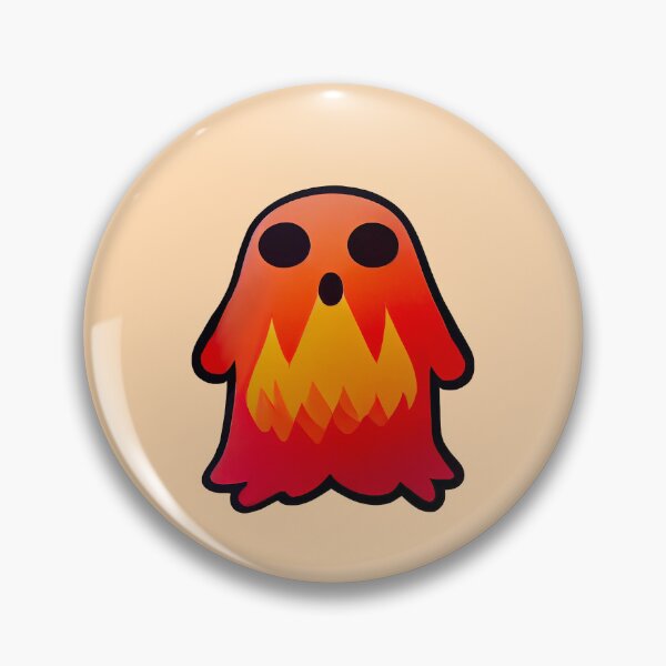 Artikelvorschau, Flammengeist-Ghostie entworfen und verkauft von TheFoxyWolfShop.