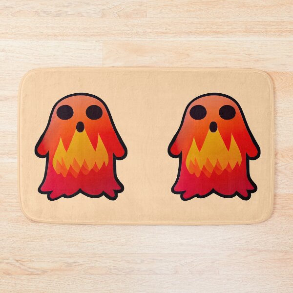 Item preview, Flame Spirit Ghostie designed and sold by TheFoxyWolfShop.