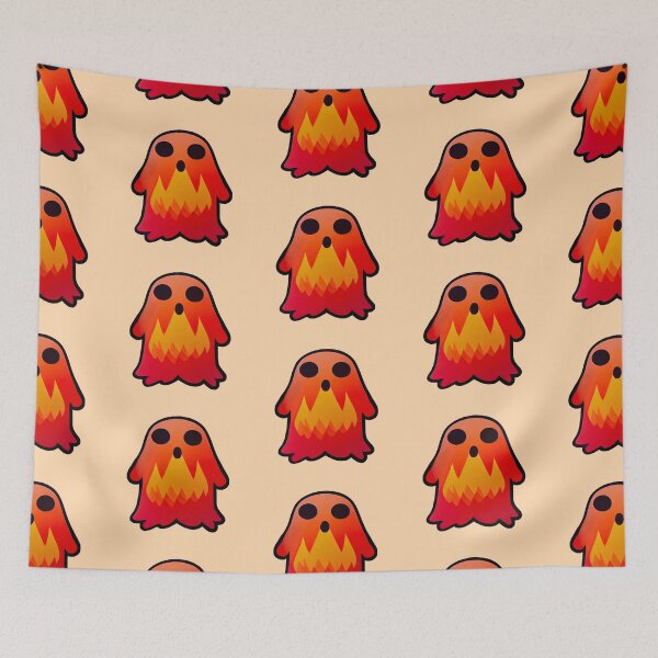 Item preview, Flame Spirit Ghostie designed and sold by TheFoxyWolfShop.