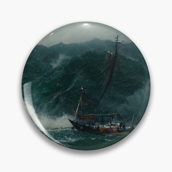 Item preview, Bad day at sea designed and sold by UnchartedArt.