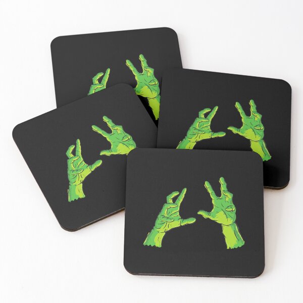 Item preview, Halloween Green Zombie Hand designed and sold by The Love Quill.