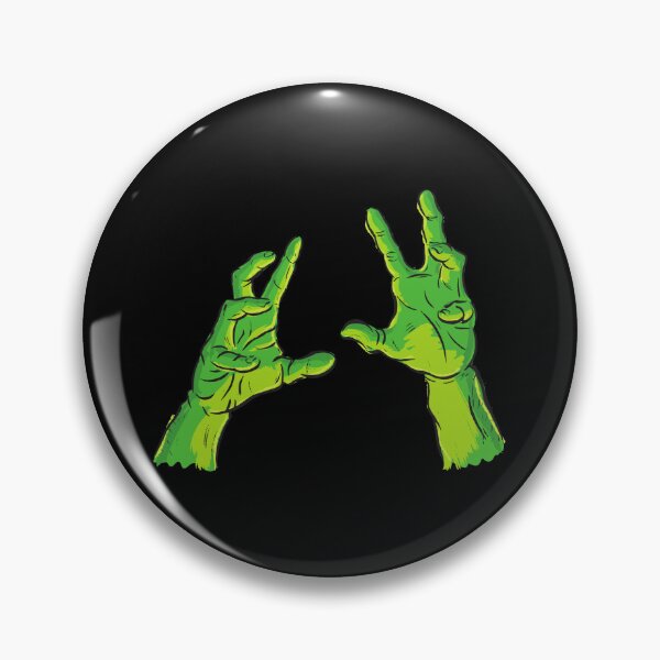 Item preview, Halloween Green Zombie Hand designed and sold by The Love Quill.
