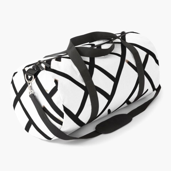 Item preview, Black Chaotic Squiggly Lines on a White Background designed and sold by NECHSTORE.