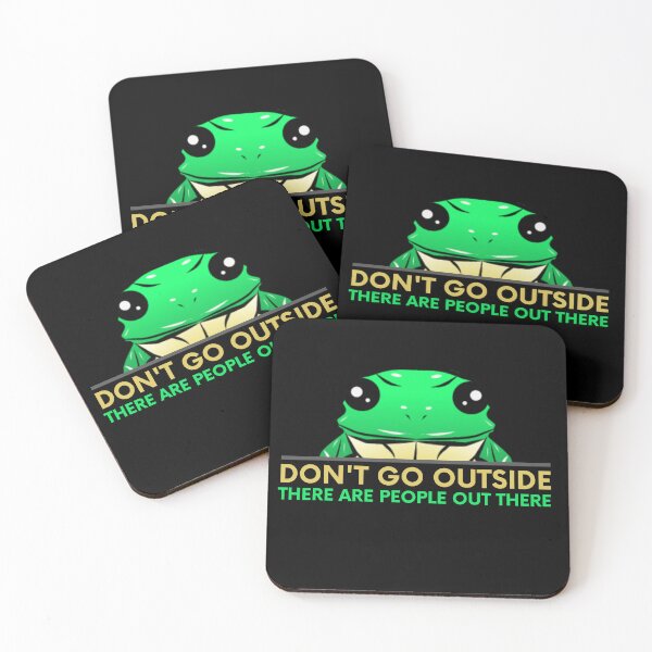 Item preview, Don't go outside there are people out there designed and sold by Light79.