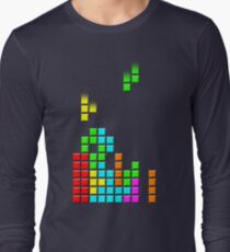 #1 TETRIS FAN Long Sleeve T-Shirt