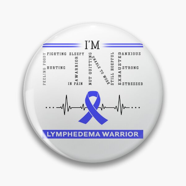Item preview, I'm Fine Lymphedema Warrior Support Lymphedema Awareness Gifts designed and sold by rechardtee.