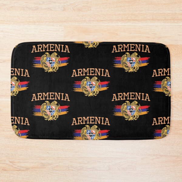 Item preview, Armenia Crest and Flag designed and sold by narekmug.