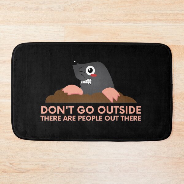 Item preview, Don't go outside there are people out there designed and sold by Light79.