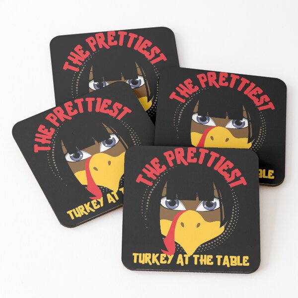 Item preview, The prettiest turkey at the table, funny family matching turkey design for thanksgiving dinner designed and sold by reka88.