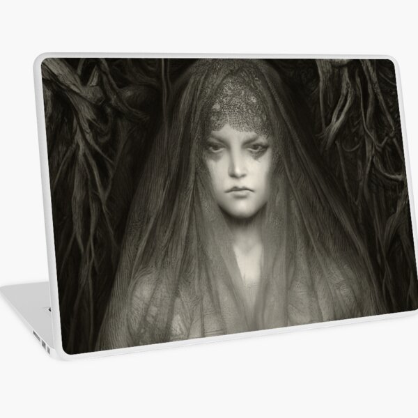 Item preview, Veiled lady with lace in dark forest designed and sold by Lefteris Betsis.