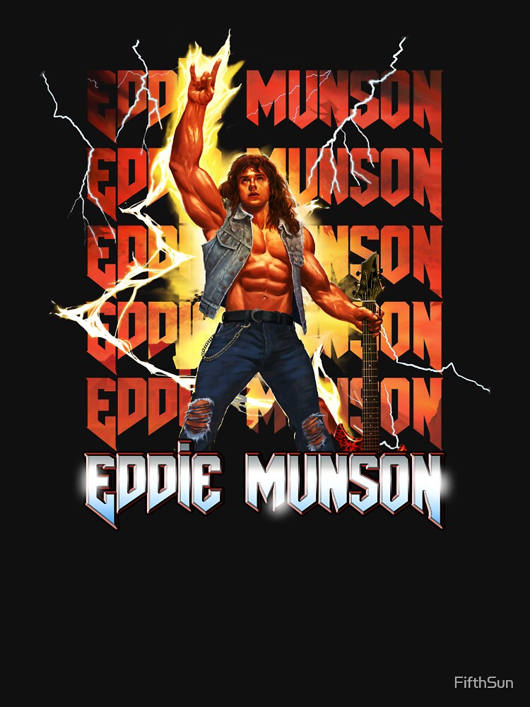 Disover Stranger Things 4 Ed munson Lightning Stack | Essential T-Shirt 