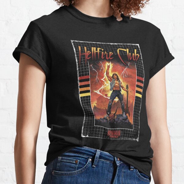 Item preview, Stranger Things 4 Eddie Munson Hellfire Club Guitar Power designed and sold by FifthSun.