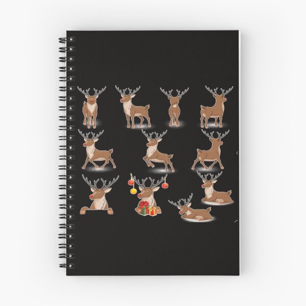 Item preview, Elk and deer are anticipating Christmas. designed and sold by california87.