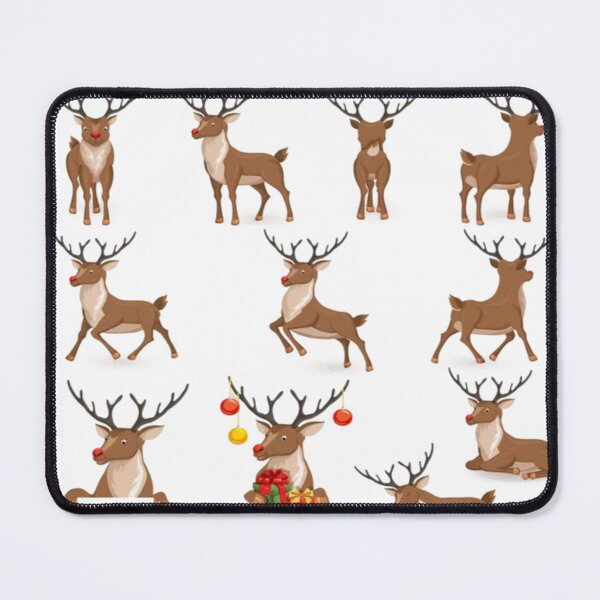 Item preview, Elk and deer are anticipating Christmas. designed and sold by california87.