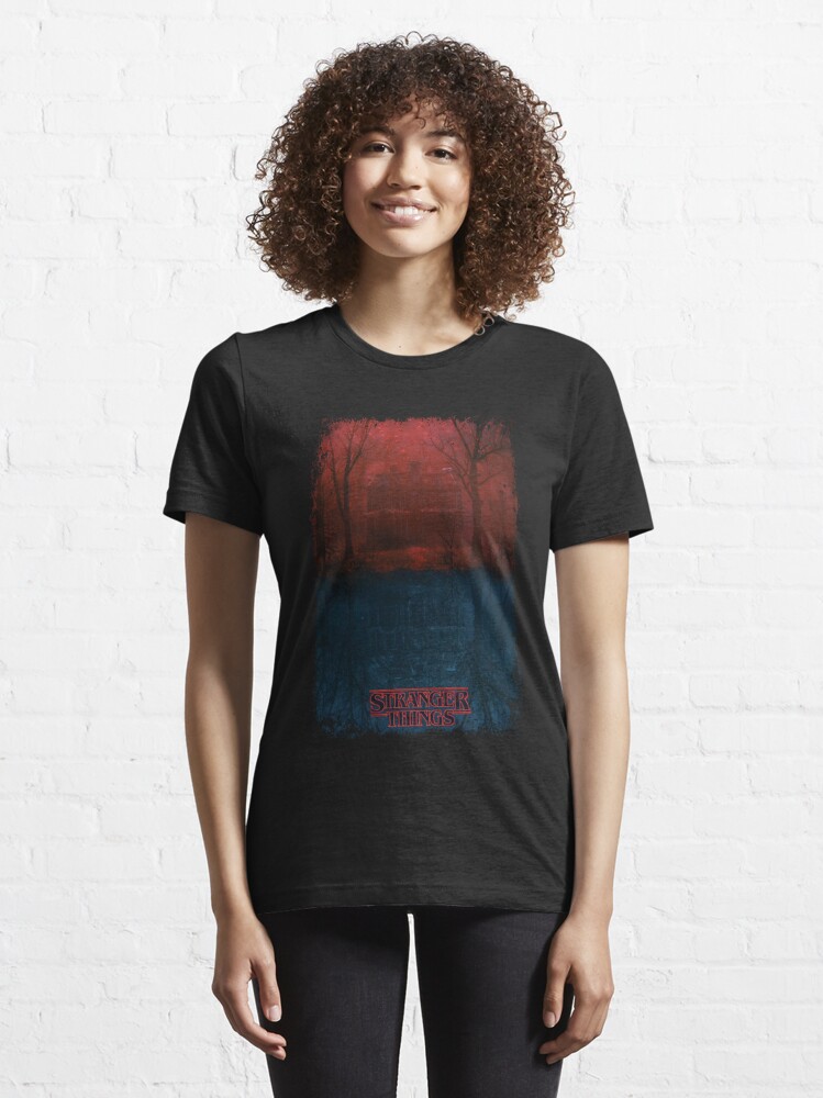 Discover Stranger Things 4 Creel Murder Mansion Upside Down Poster | Essential T-Shirt 