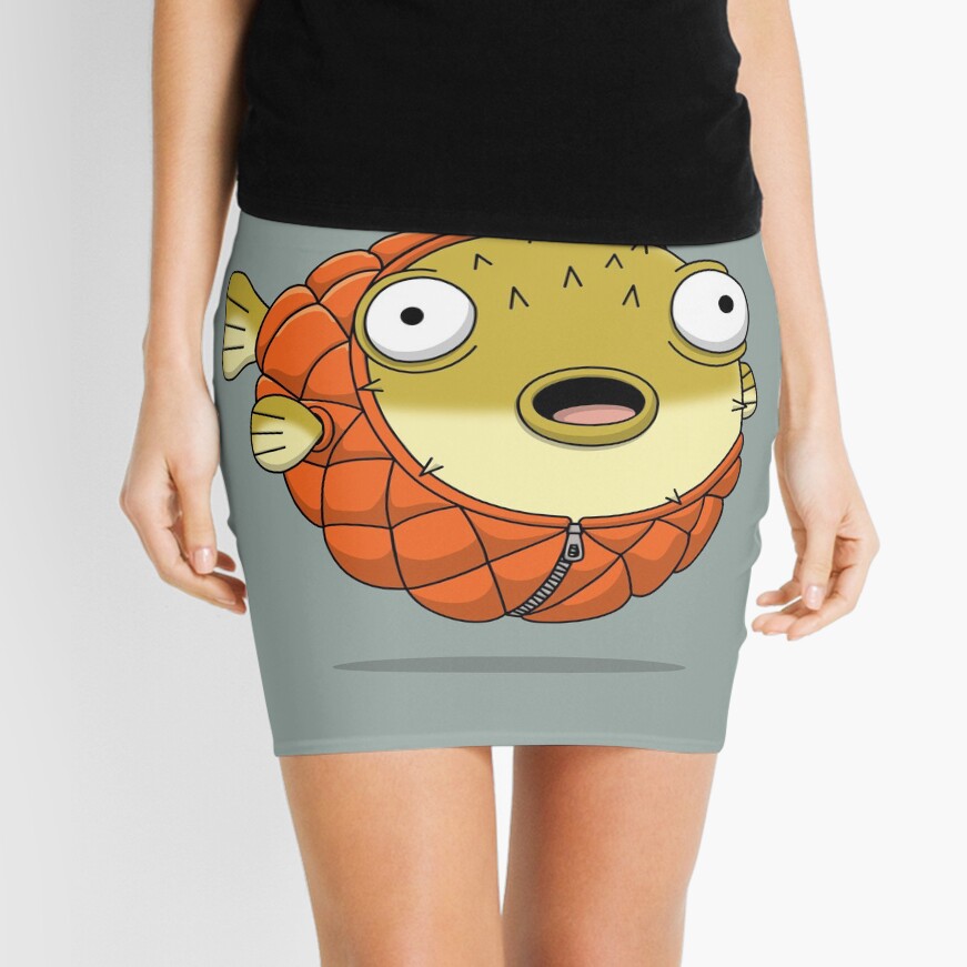 Puffer fish Mini Skirt