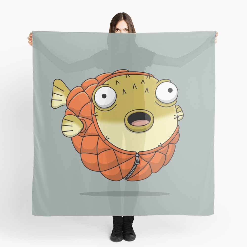 Puffer fish Scarf