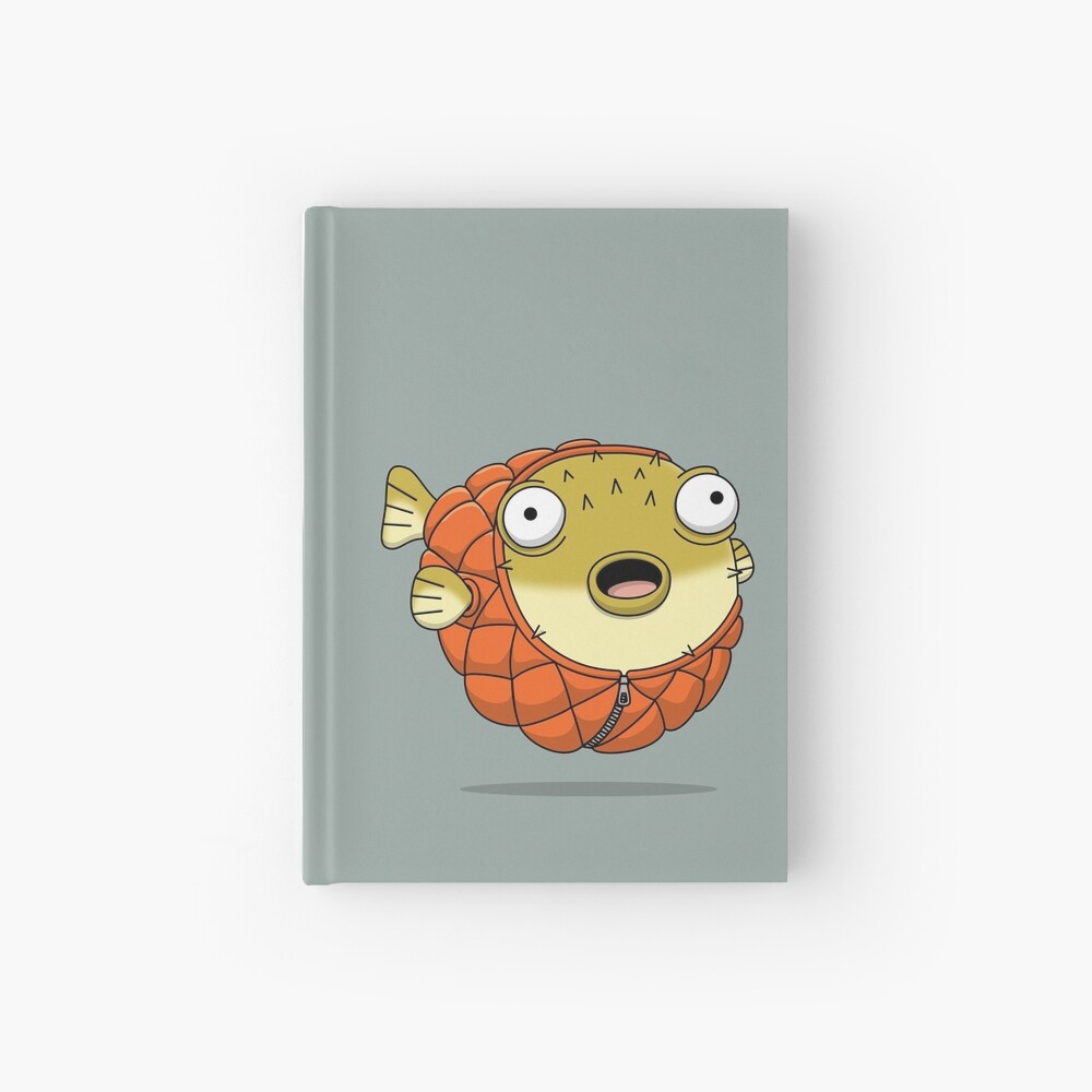 Puffer fish Hardcover Journal