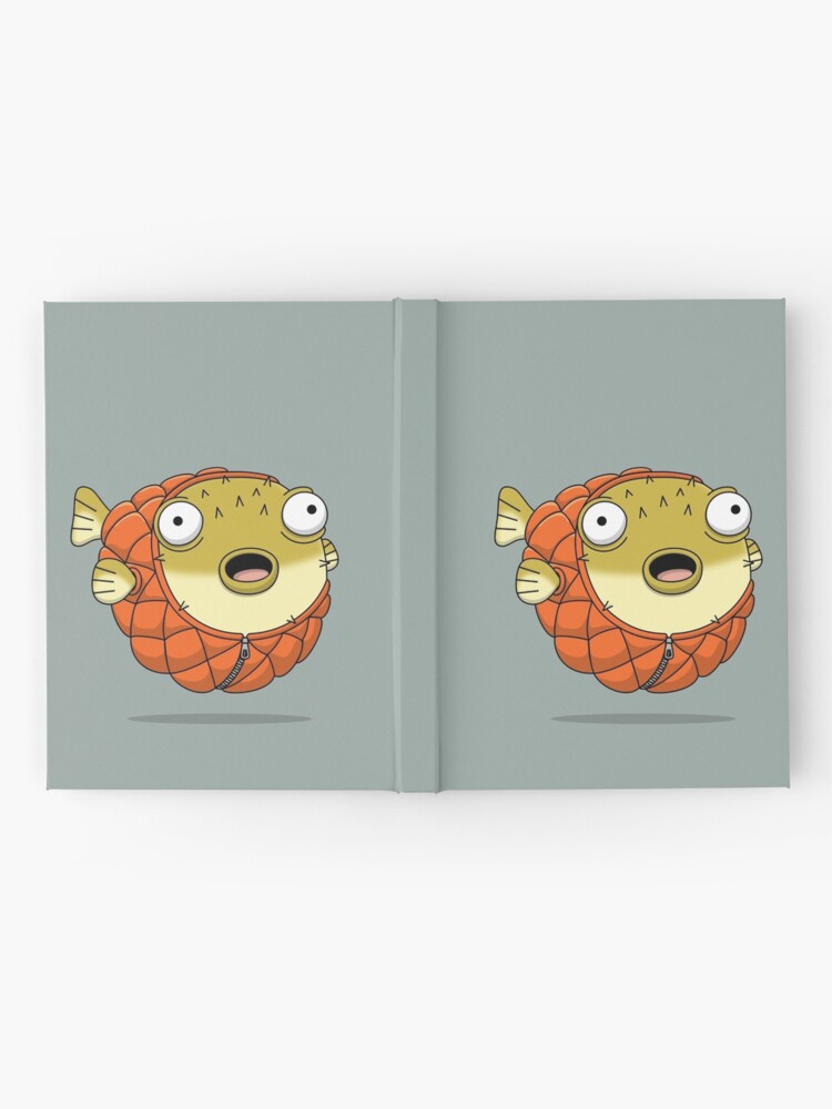 Alternate view of Puffer fish Hardcover Journal
