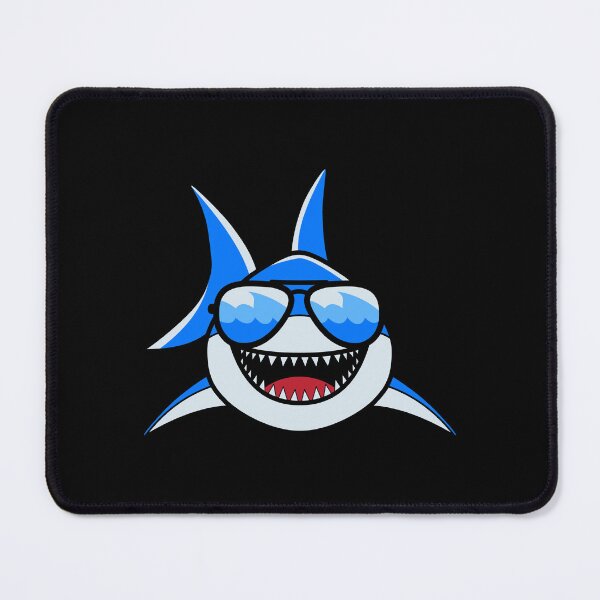 Item preview, Shark With Glasses designed and sold by The Love Quill.