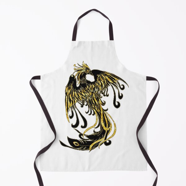 Item preview, Gold and Black Phoenix Rising from the Ashes designed and sold by LaRoach Digital Arts.