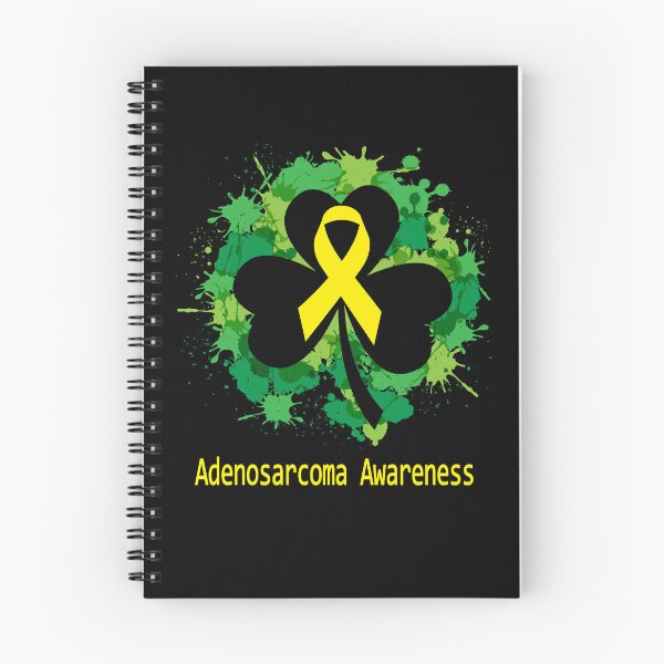 Item preview, Adenosarcoma Awareness Clover Ribbon Happy Patricks Day Support Adenosarcoma Warrior Gifts designed and sold by Tammyilaria.