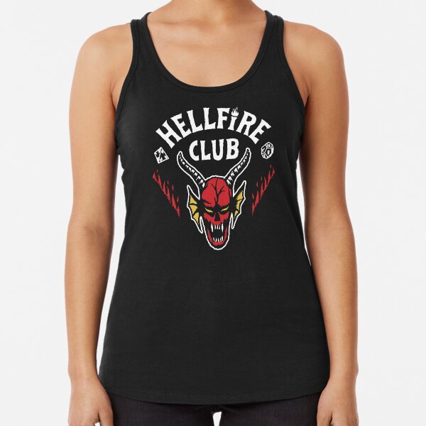 Stranger Things 4 Hellfire Club Classic V2 Racerback Tank Top
