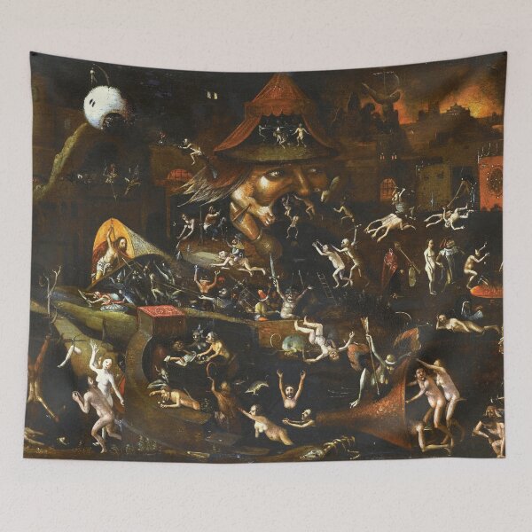 Item preview, Insight Into Hell by Hieronymus Bosch designed and sold by beoverpowered.